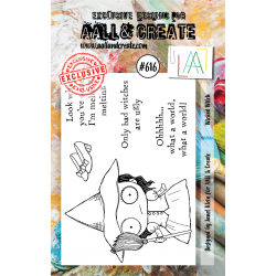 AALL and Create Stamp Set -616 - Wicked Witch 