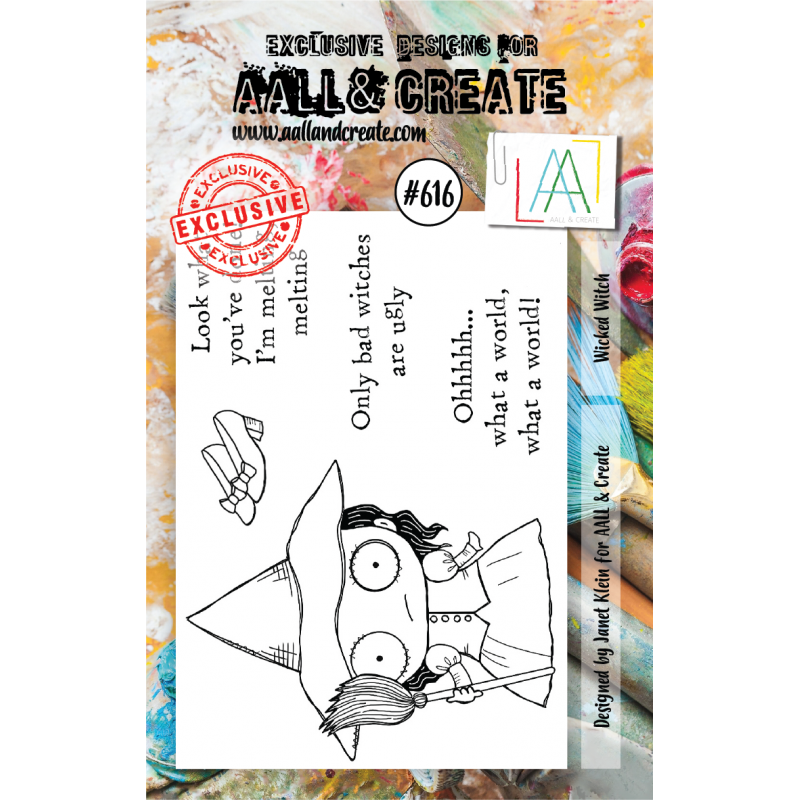 AALL and Create Stamp Set -616 - Wicked Witch 