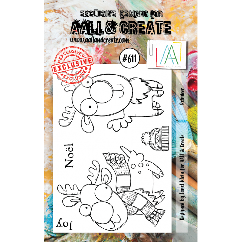AALL and Create Stamp Set -611 - Reindeer 