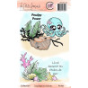 Tampon clear : Collection Coquillages et crustacés - Poulpy- La Petite Francaise 