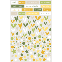 Stickers relief Citronnade - HA PI Little Fox 