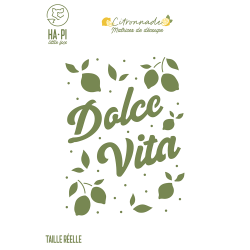 Matrice de découpe Dolce vita - HA PI Little Fox 