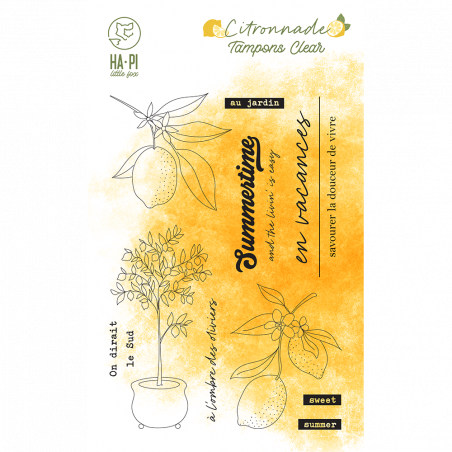 Tampons clear Citronnier - HA PI Little Fox Tampons clear Citronnier - HA PI Little Fox
