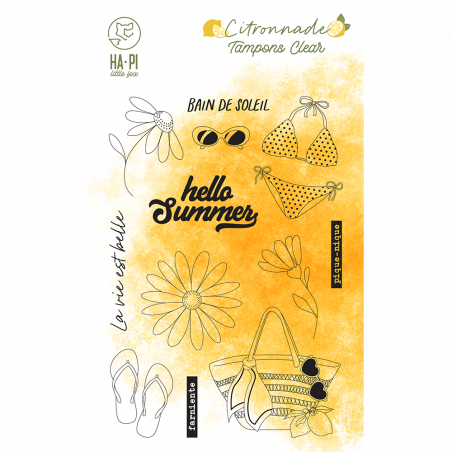 Tampons clear Summer - HA PI Little Fox Tampons clear Summer - HA PI Little Fox