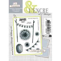Tampon clear - L'Eté en Fête - L'Encre et l'Image 