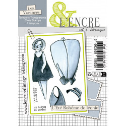 Tampon clear - L'Eté Bohème de Léonie - L'Encre et l'Image 