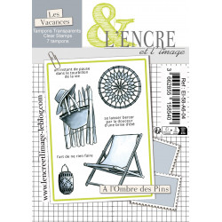 Tampon clear - A l'Ombre des Pins - L'Encre et l'Image 