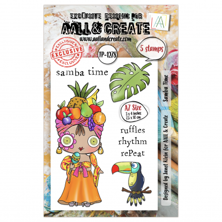 Tampon Clear - 1278 - Samba Time - AALL and Create Tampon Clear - 1278 - Samba Time - AALL and Create