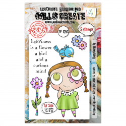 Tampon Clear - 1283 - Happiness Is - AALL and Create 