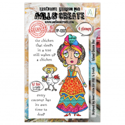 Tampon Clear - 1277 - Island Queen Dee - AALL and Create 
