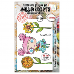 Tampon Clear - 1284 - Heartfelt - AALL and Create 