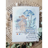 Tampon CLEAR A7 FILLE BORD DE MER SUD106 - Chou and flowers 