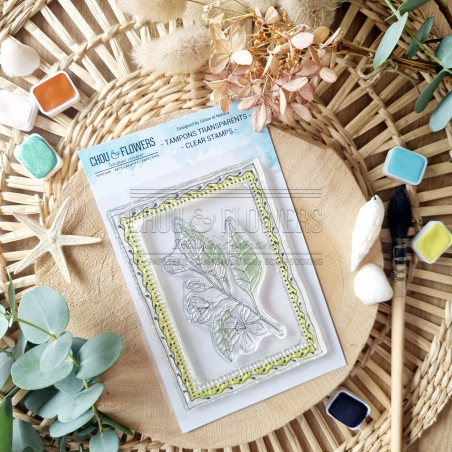 Tampon CLEAR A7 FLEUR DE CITRONNIER SUD107 - Chou and flowers Tampon CLEAR A7 FLEUR DE CITRONNIER SUD107 - Chou and flowers