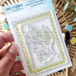 Tampon CLEAR A7 FLEUR DE CITRONNIER SUD107 - Chou and flowers 