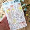 Tampon CLEAR A6 LES GLACES SUD111 - Chou and flowers 