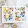 Tampon CLEAR A6 COURRIERS FLEURIS SUD112 - Chou and flowers 