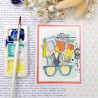 Tampon CLEAR A6 RELAX SUD113 - Chou and flowers 