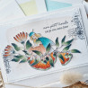 Tampon CLEAR A6 DEAR FRIEND SUD114 - Chou and flowers 