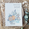 Tampon CLEAR A6 DEAR FRIEND SUD114 - Chou and flowers 