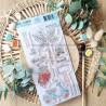 Tampon CLEAR DL UN AIR D'ITALIE SUD117 - Chou and flowers 
