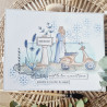 Tampon CLEAR DL UN AIR D'ITALIE SUD117 - Chou and flowers 