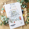 Tampon CLEAR A5 HERBIER GARRIGUE SUD119 - Chou and flowers 