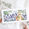 Tampon CLEAR A5 HERBIER GARRIGUE SUD119 - Chou and flowers 