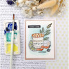 Tampon CLEAR A5 TUTTI FRUTTI SUD121 - Chou and flowers 