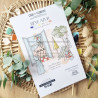 Tampon CLEAR A5 VUE SUR PARADIS SUD122 - Chou and flowers 