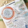 Tampon CLEAR A4 LE HUBLOT SUD123 - Chou and flowers 