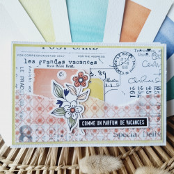 DIE-CUTS C'EST L'ETE SUD124 - Chou and flowers 