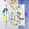 DIE-CUTS JOLIES PHRASES SUD SUD125 - Chou and flowers 