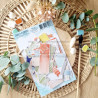 DIE-CUTS ETIQUETTE SUD SUD126 - Chou and flowers 