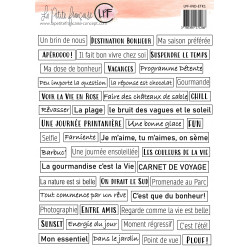 Motifs à découper: Collection Les Indispensables- La Petite Francaise 