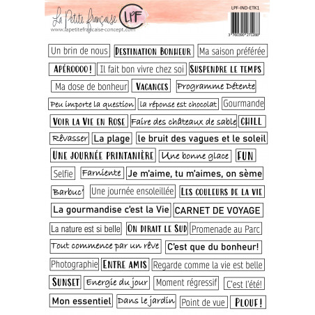 Motifs à découper: Collection Les Indispensables- La Petite Francaise Motifs à découper: Collection Les Indispensables- La Petite Francaise