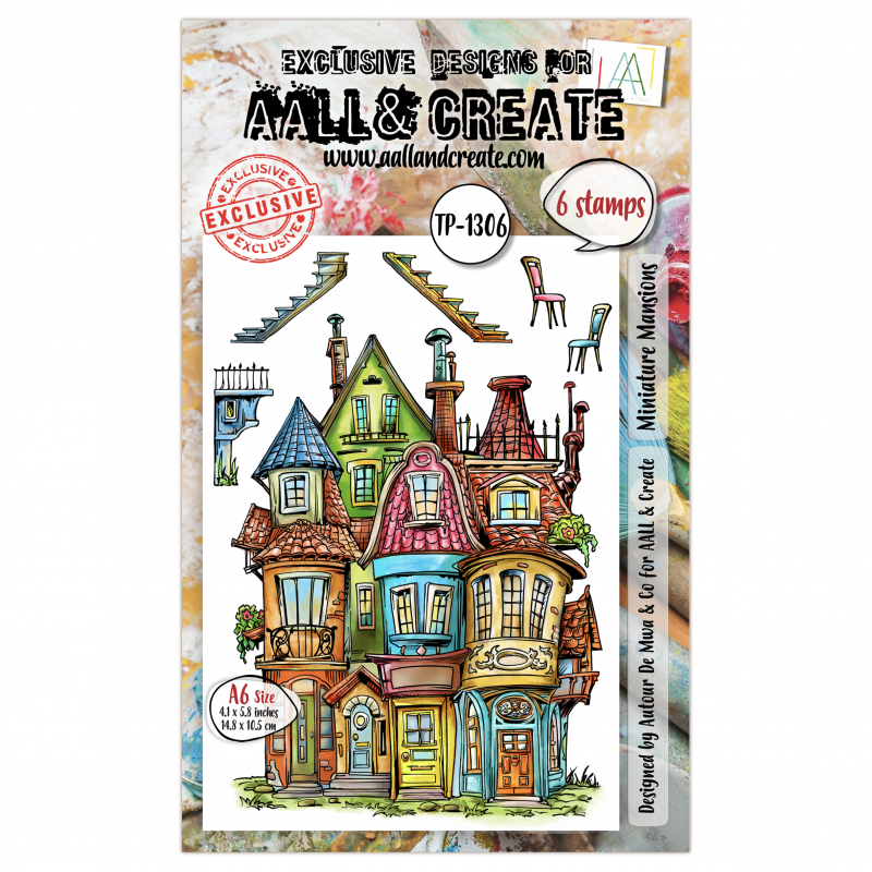 Tampon Clear - 1306 - Miniature Mansions - AALL and Create 
