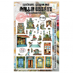 Tampon Clear - 1305 - Hello Neighbour! - AALL and Create 