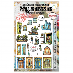 Tampon Clear - 1303 - Neighbour Notes - AALL and Create 