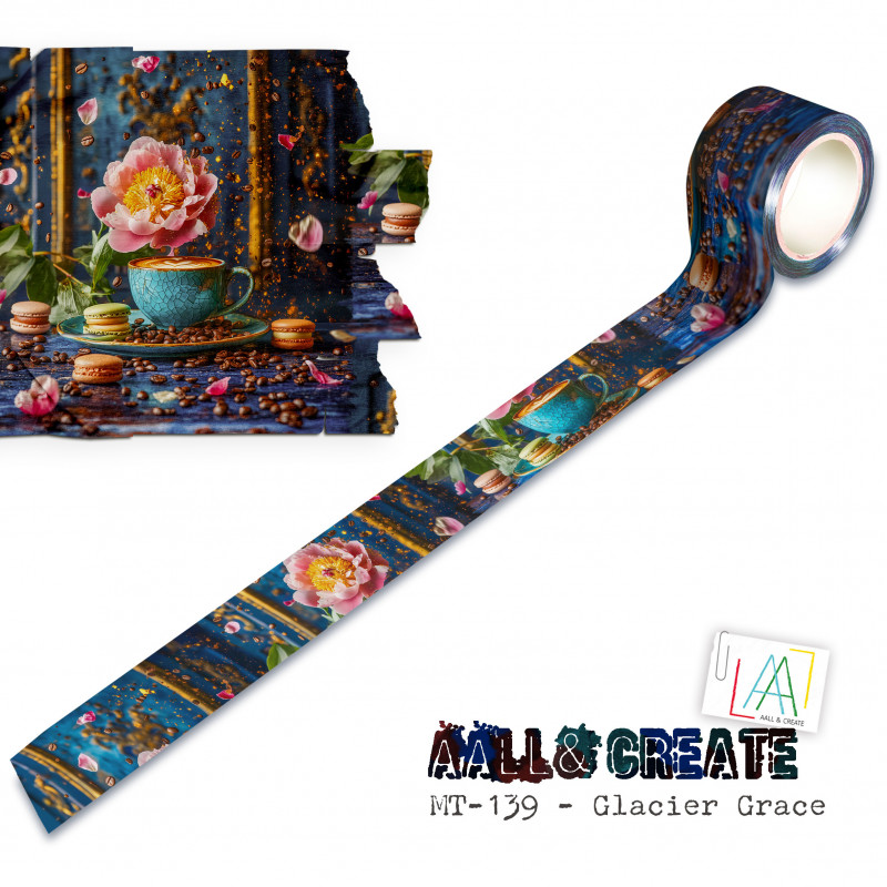 MT-139 - Masking Tape -Glacier Grace (Layer-It-Up!) - AALL and Create 