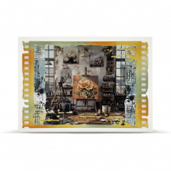 MT-135 - Masking Tape -Painterly Petals (Layer-It-Up!) - AALL and Create 