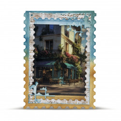 MT-134 - Masking Tape -Terrasse Fleurie (Layer-It-Up!) - AALL and Create 