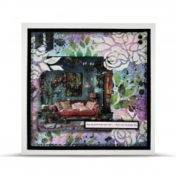 MT-132 - Masking Tape -Blueish Parlor (Layer-It-Up!) - AALL and Create 