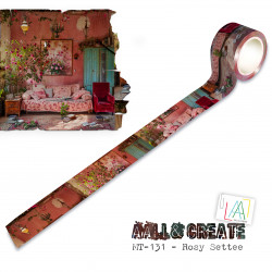 MT-131 - Masking Tape -Rosy Settee (Layer-It-Up!) - AALL and Create 