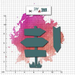 Set de dies : Direction V2 - DIY and Cie 