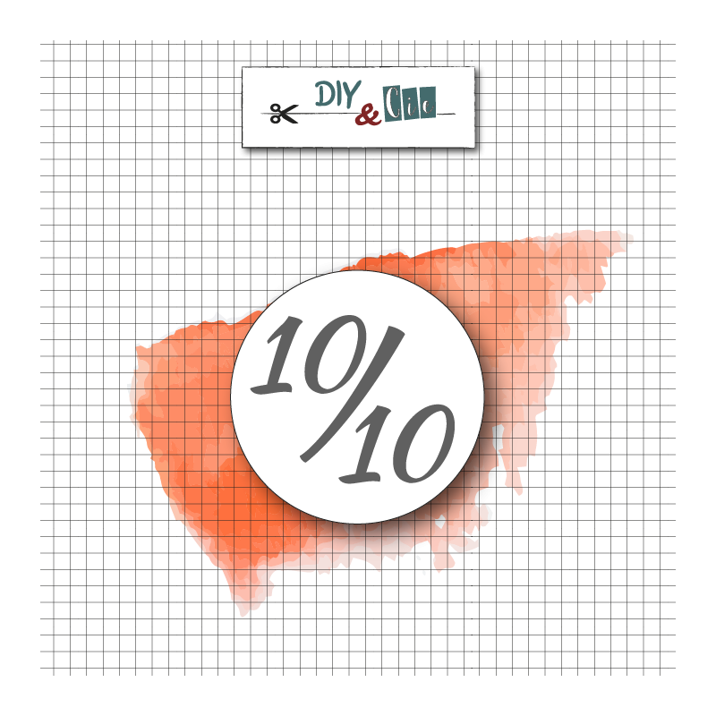 Sceau en laiton : 10 sur 10 - DIY and Cie 
