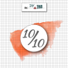 Sceau en laiton : 10 sur 10 - DIY and Cie 