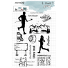 Tampon clear : Trail - DIY and Cie 