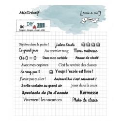 Tampon clear : Rentrée et cie - DIY and Cie 