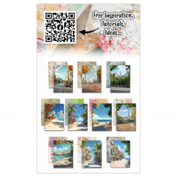 AALL and Create : Paper Pad 38 - Sun-Kissed Streets 