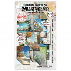 AALL and Create : Paper Pad 38 - Sun-Kissed Streets 